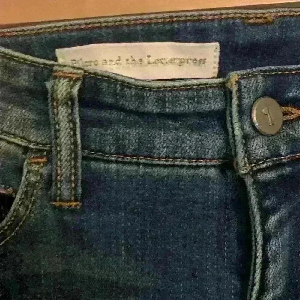 Pilcro and the Letterpress Womens Parallel skinny jeans, Size 26 - Picture 4 of 9